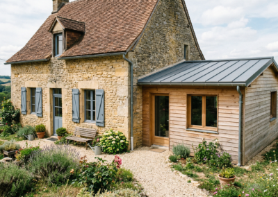 Extension en ossature bois